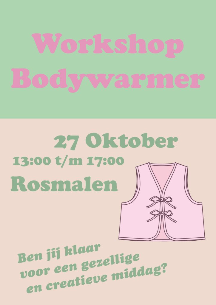 Workshop bodywarmer maken